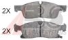 MERCE 0064203820 Brake Pad Set, disc brake